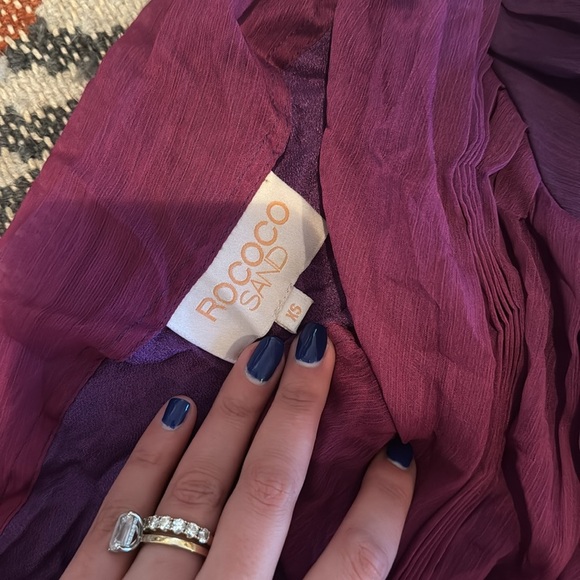 ROCOCO SAND Short Dress in Pink & Purple size XS - Picture 5 of 7